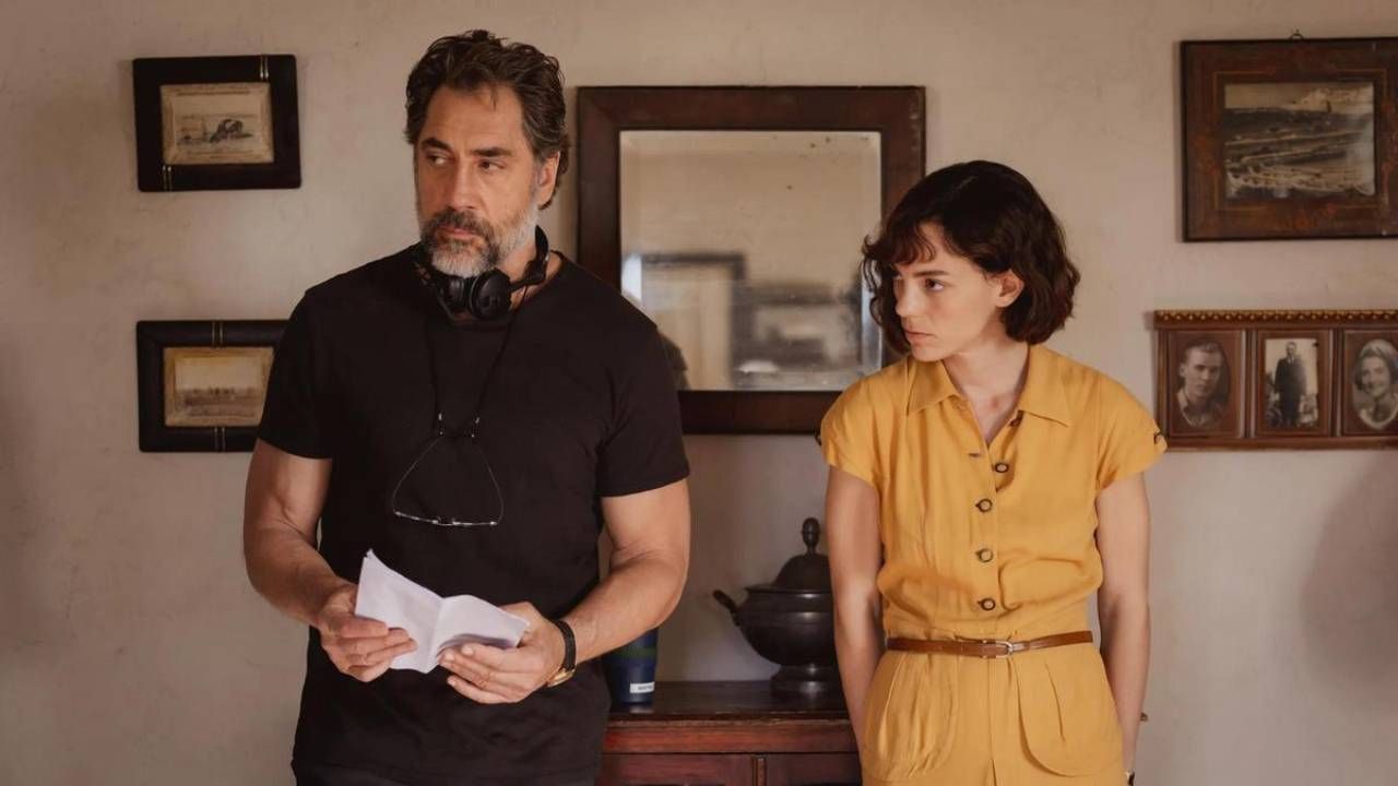 Javier Bardem y Victoria Luengo como Esteban y Emilia en 'El ser querido'