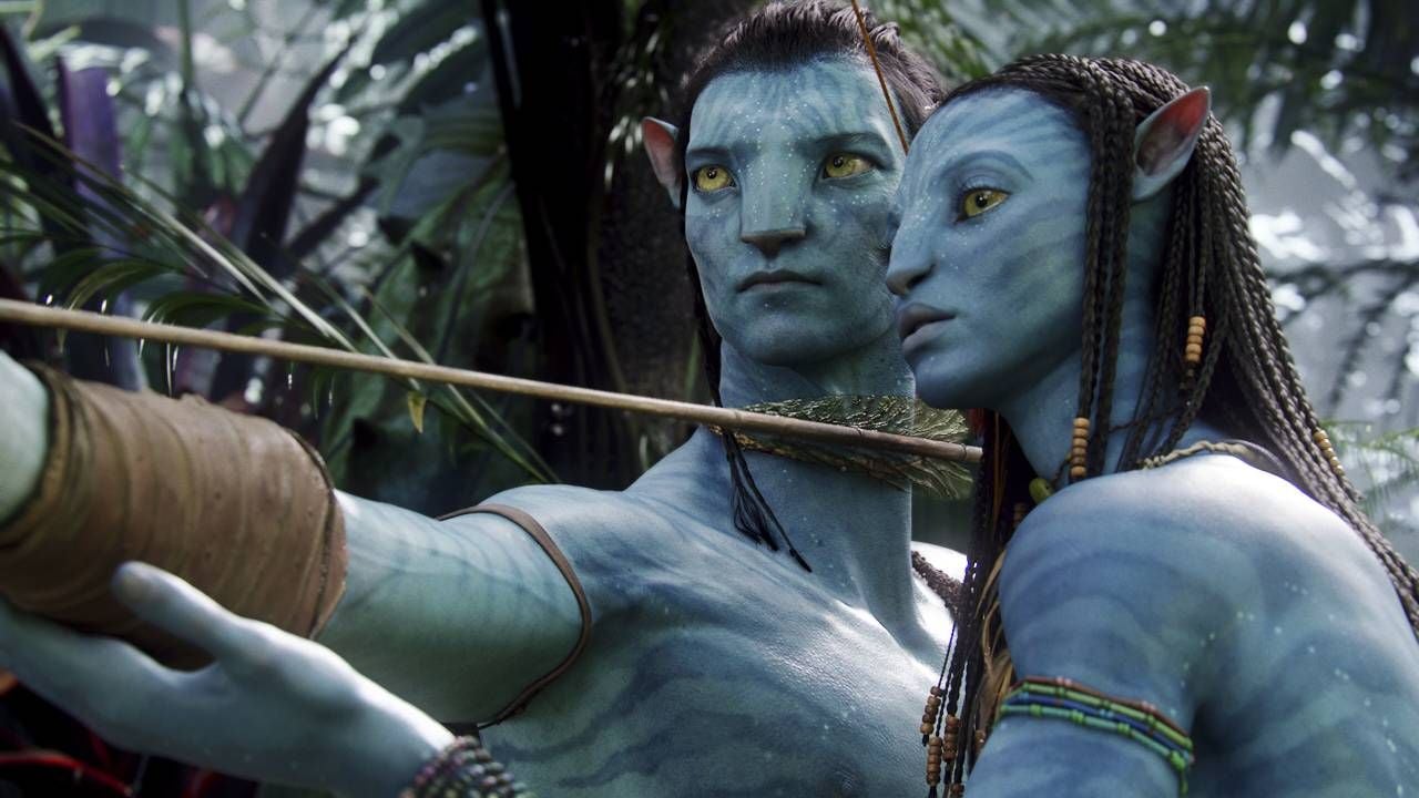 Jake Sully y Neytiri en la saga 'Avatar'