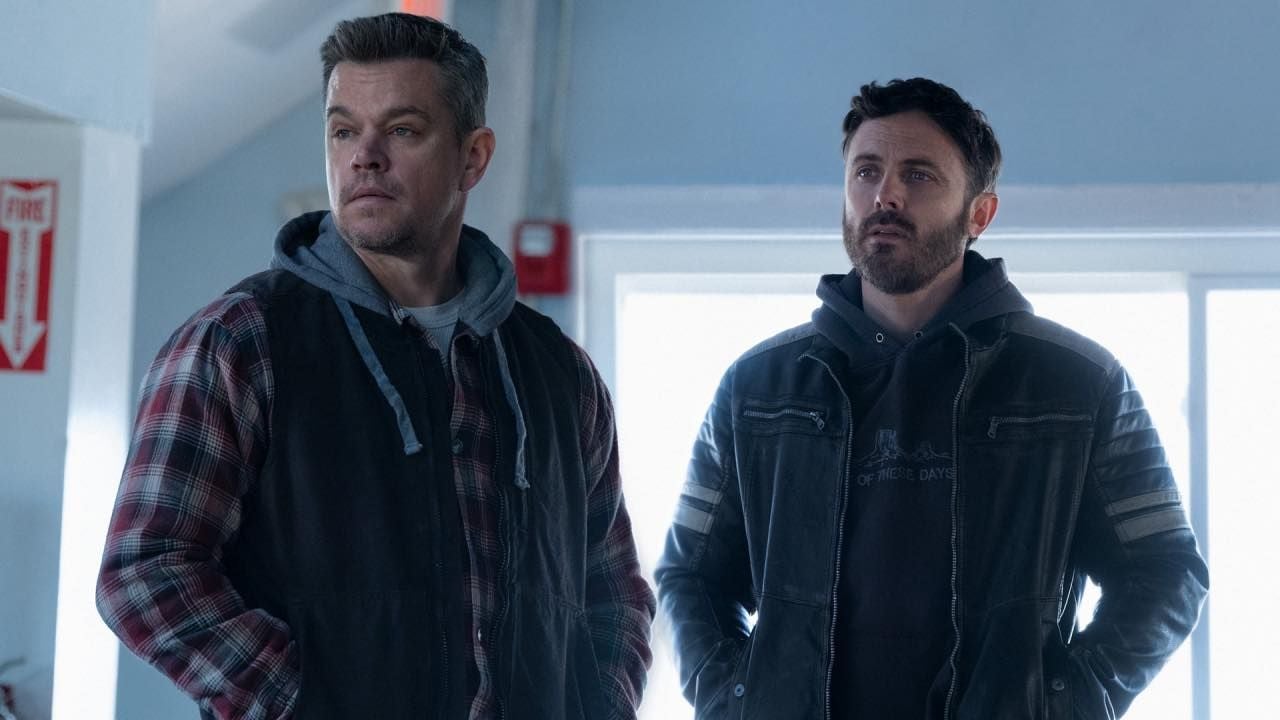 Matt Damon y Casey Affleck en 'Los instigadores'
