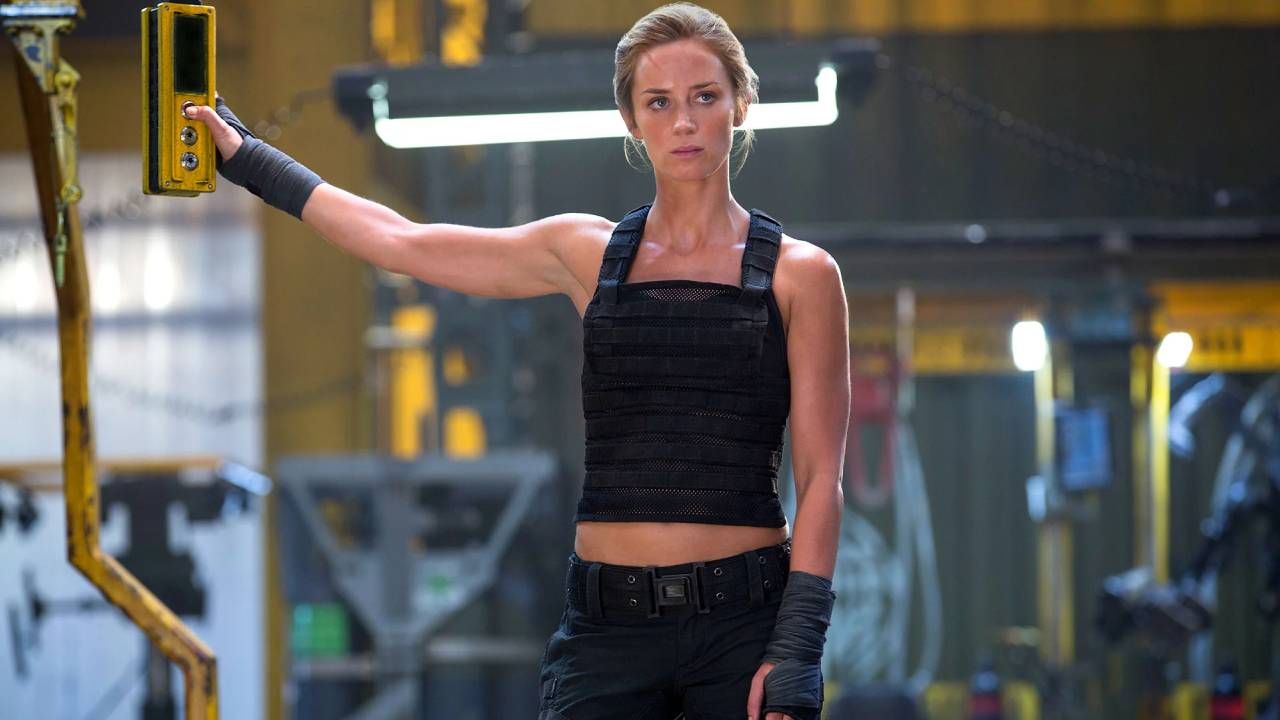 Emily Blunt como Rita Vrataski en 'Al filo del mañana'