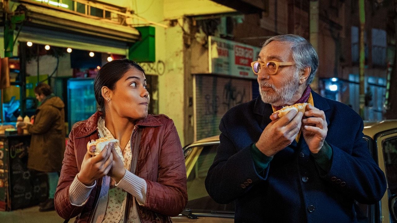 Majo Cabrera y Luis Brandoni en 'Nada'.