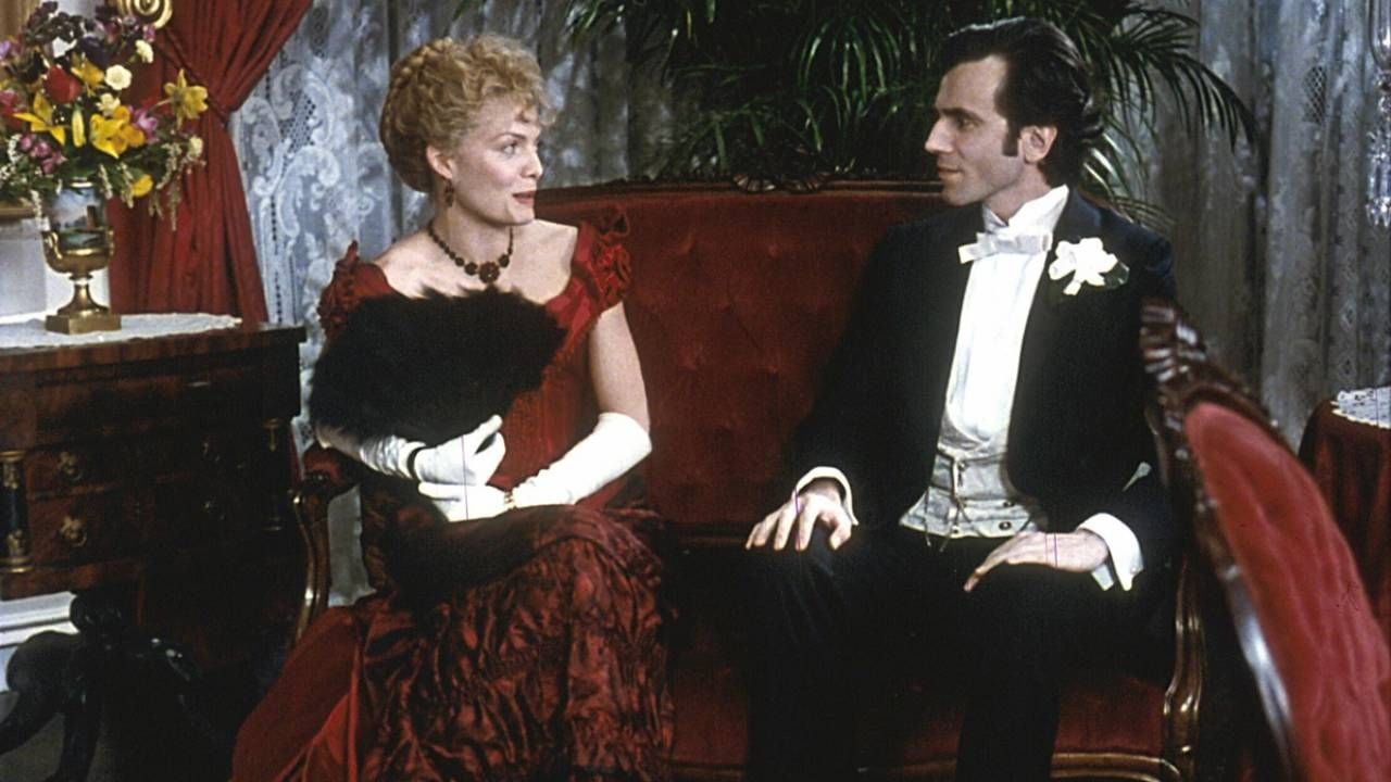 Michelle Pfeiffer y Daniel Day-Lewis en 'La edad de la inocencia'