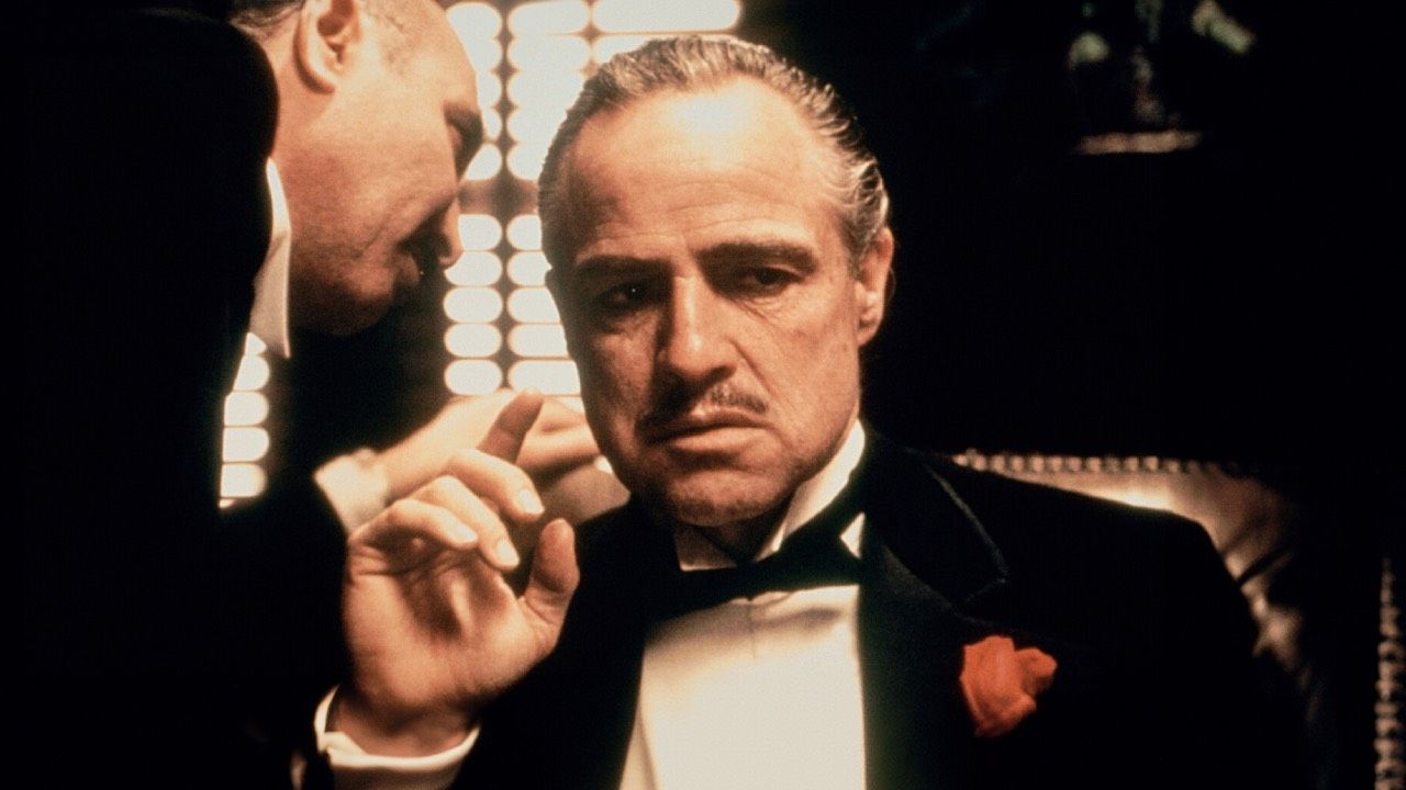 Marlon Brando en 'El padrino'