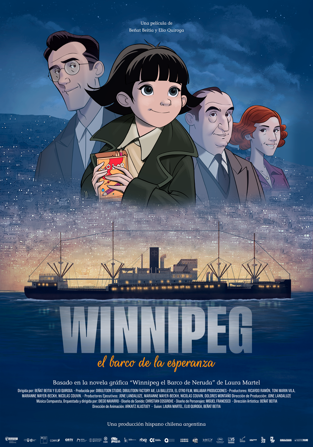 Imagen de la película Winnipeg, el barco de la esperanza