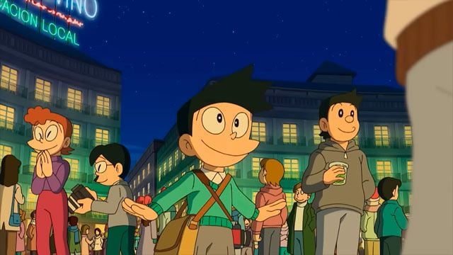 La Puerta de Sol de Madrid en Doraemon