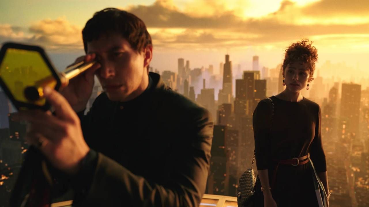 Adam Driver y Nathalie Emmanuel en 'Megalópolis'
