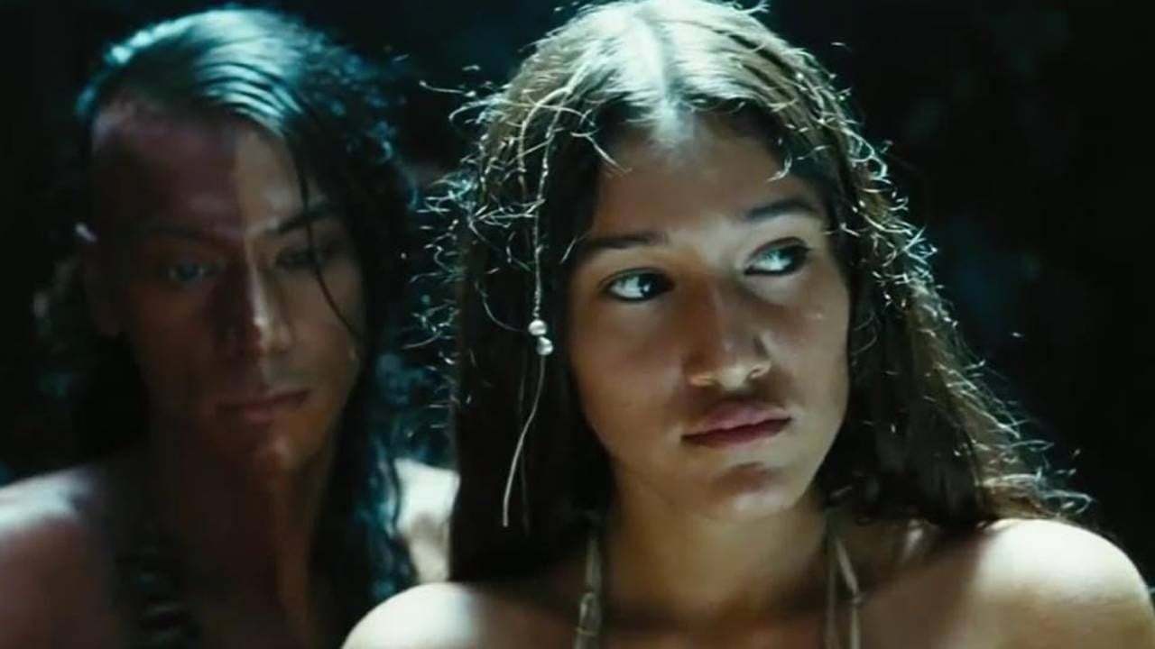 Q'orianka Kilcher como Pocahontas en 'El nuevo mundo'