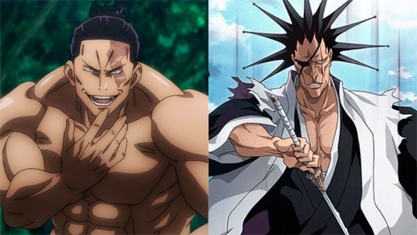 Todo de Jujutsu Kaisen y Zaraki Kenpachi de Bleach