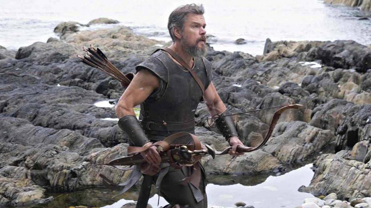 Matt Damon como Odiseo en 'La odisea'