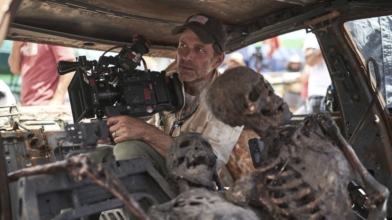 Zack Snyder detrás de las cámaras de 'Ejército de los muertos'