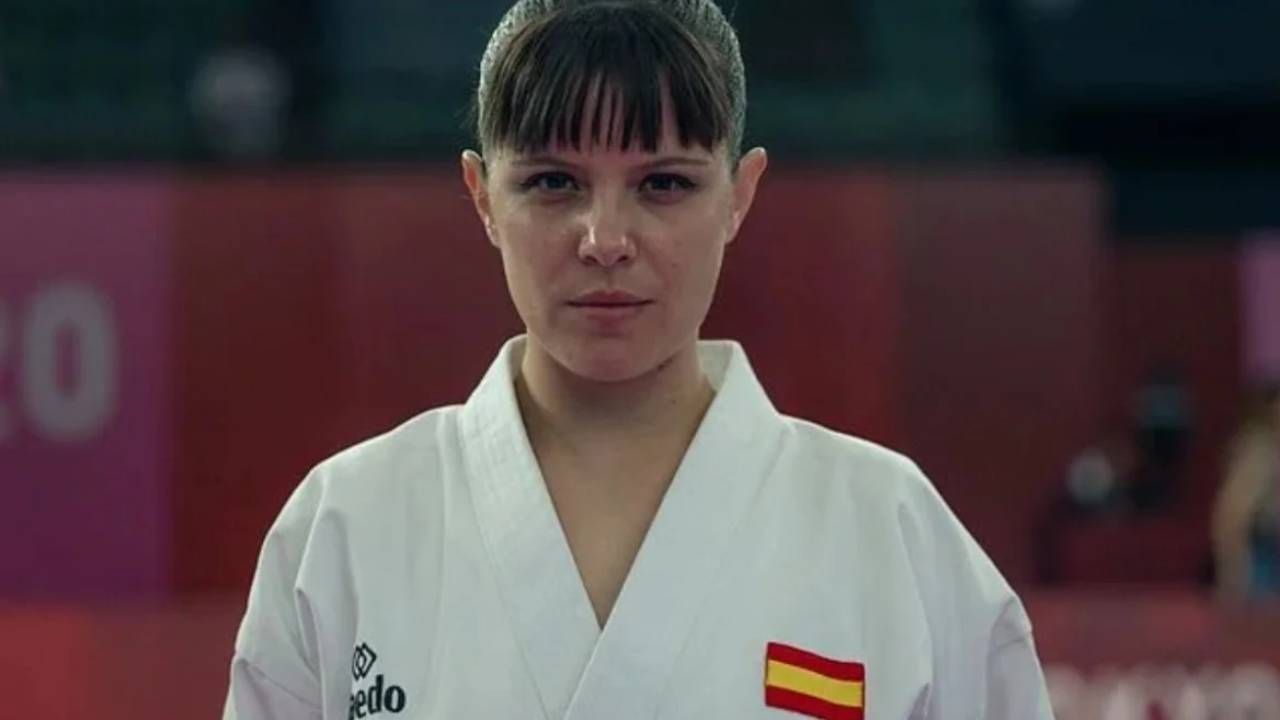 Andrea Ros como Sandra Sánchez en 'Karateka'