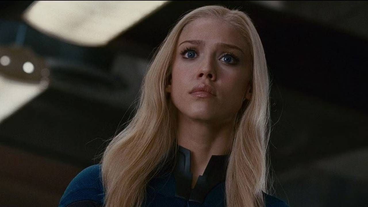 Jessica Alba como Sue Storm en 'Los 4 Fantásticos y Silver Surfer'