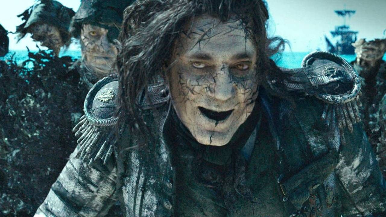 Javier Bardem como Salazar en 'Piratas del Caribe: La venganza de Salazar'