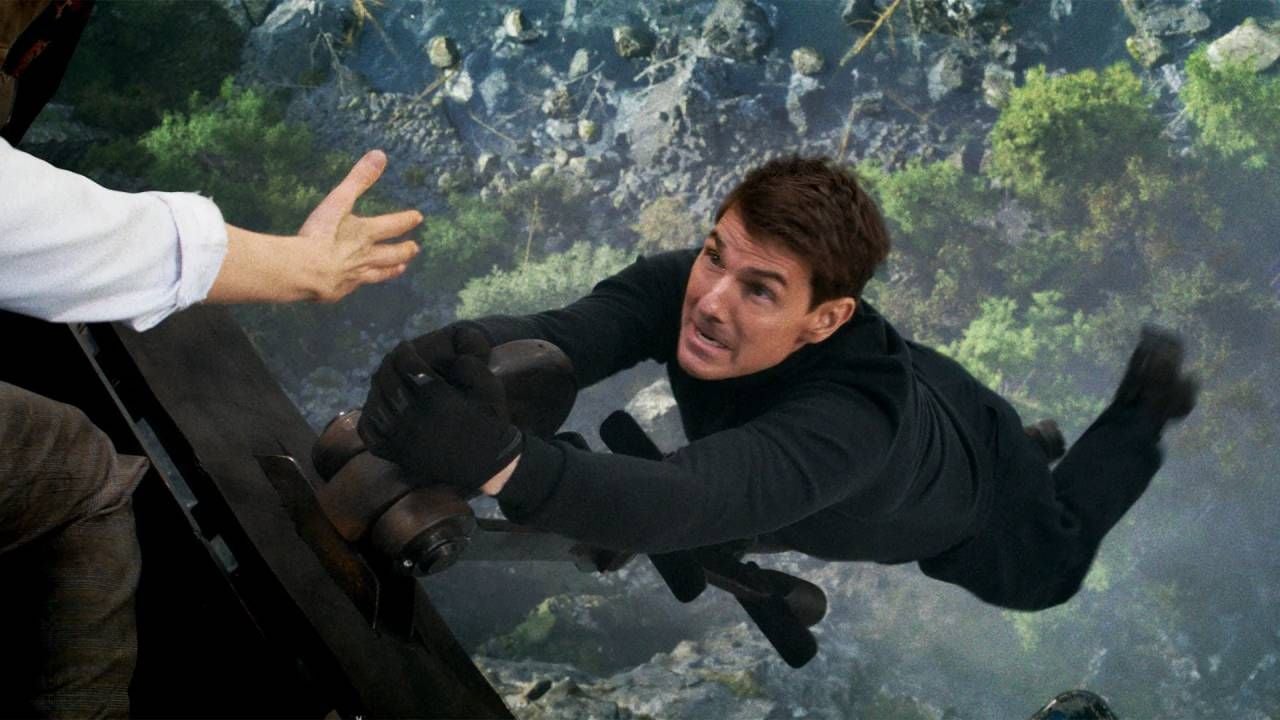 Tom Cruise es una escena de la saga 'Misión Imposible'