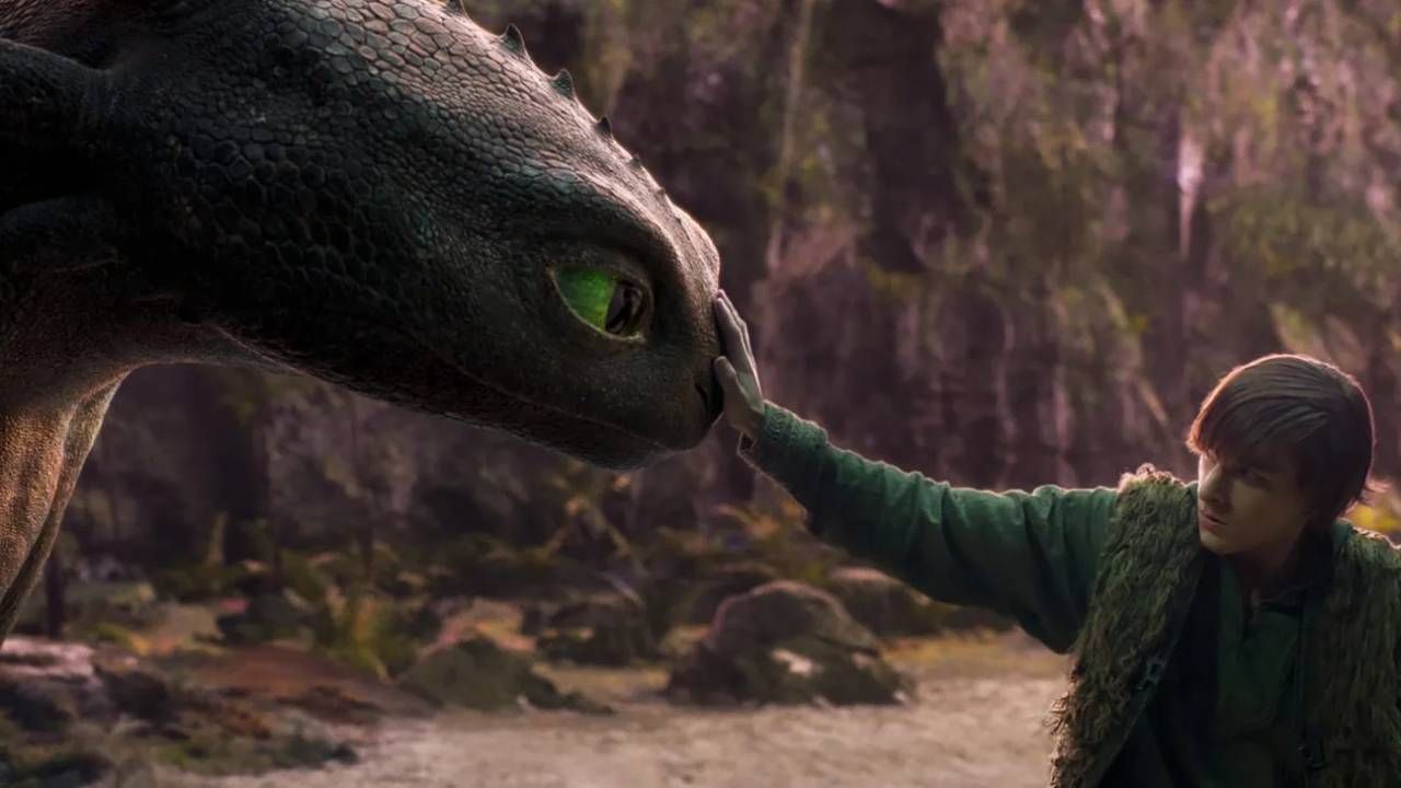 Desdentado e Hipo en 'Cómo entrenar a tu dragón'