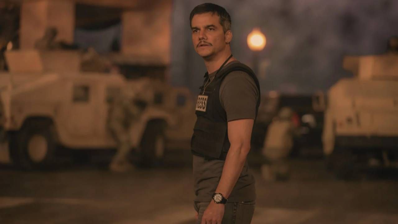 Wagner Moura como Joel en 'Civil War'