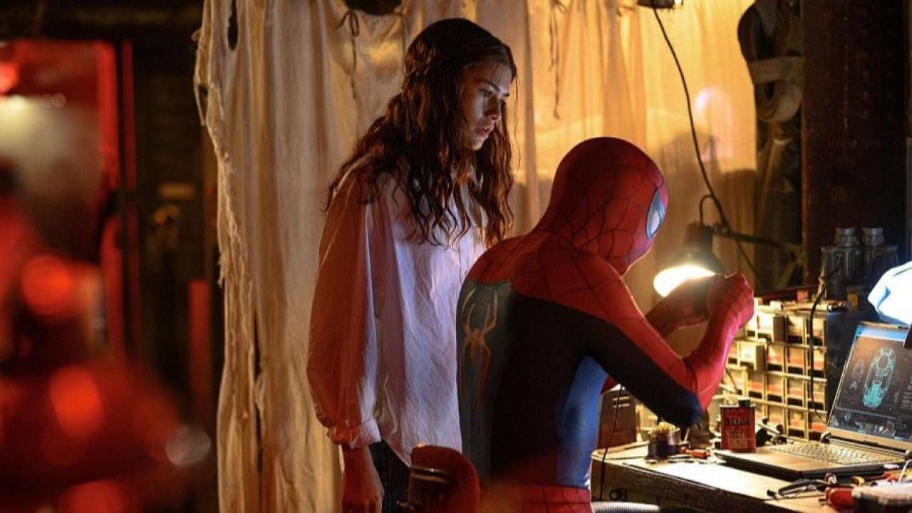 Zendaya como MJ y Tom Holland como Peter Parker en 'Spider-Man: Brand New Day'