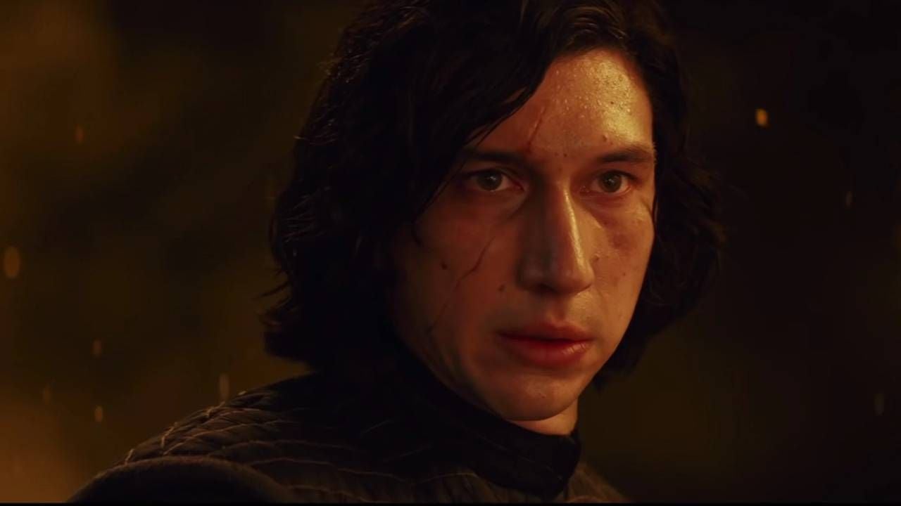 Adam Driver como Kylo Ren en 'Star Wars'