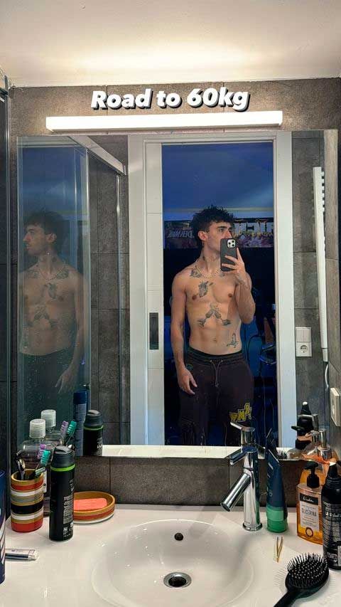 Agustín 51 comparte en stories de Instagram sus avances para La Velada 4.