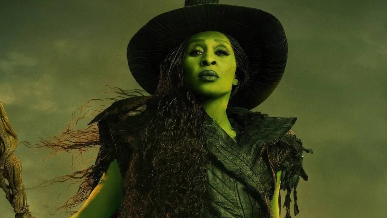 Cynthia Erivo como Elphaba en 'Wicked: Parte 2'
