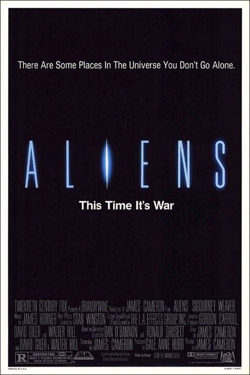 La película Aliens, el regreso - el Final de