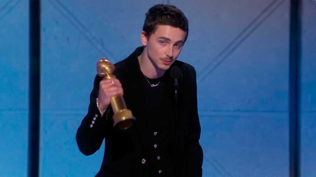 Timothée Chalamet está cada vez más cerca de ganar el Oscar: se ha impuesto a Leonardo DiCaprio después de que le diera uno de los mejores consejos de su carrera