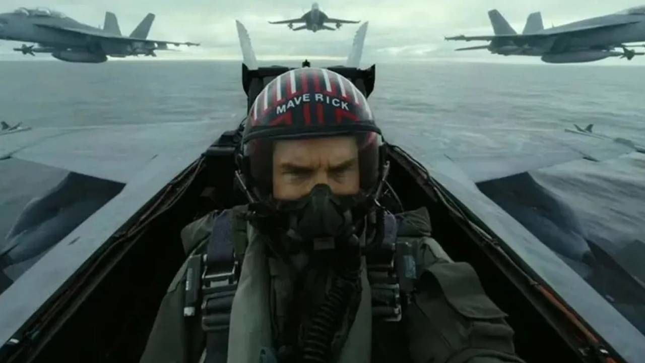 Tom Cruise como Pete Mitchell en 'Top Gun: Maverick'