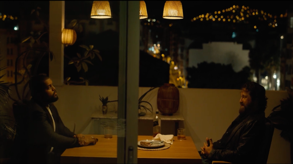 Gerald Butler y Oshea Jackson Jr en una escena De Juego de Ladrones: Pantera. DIAMOND FILMS