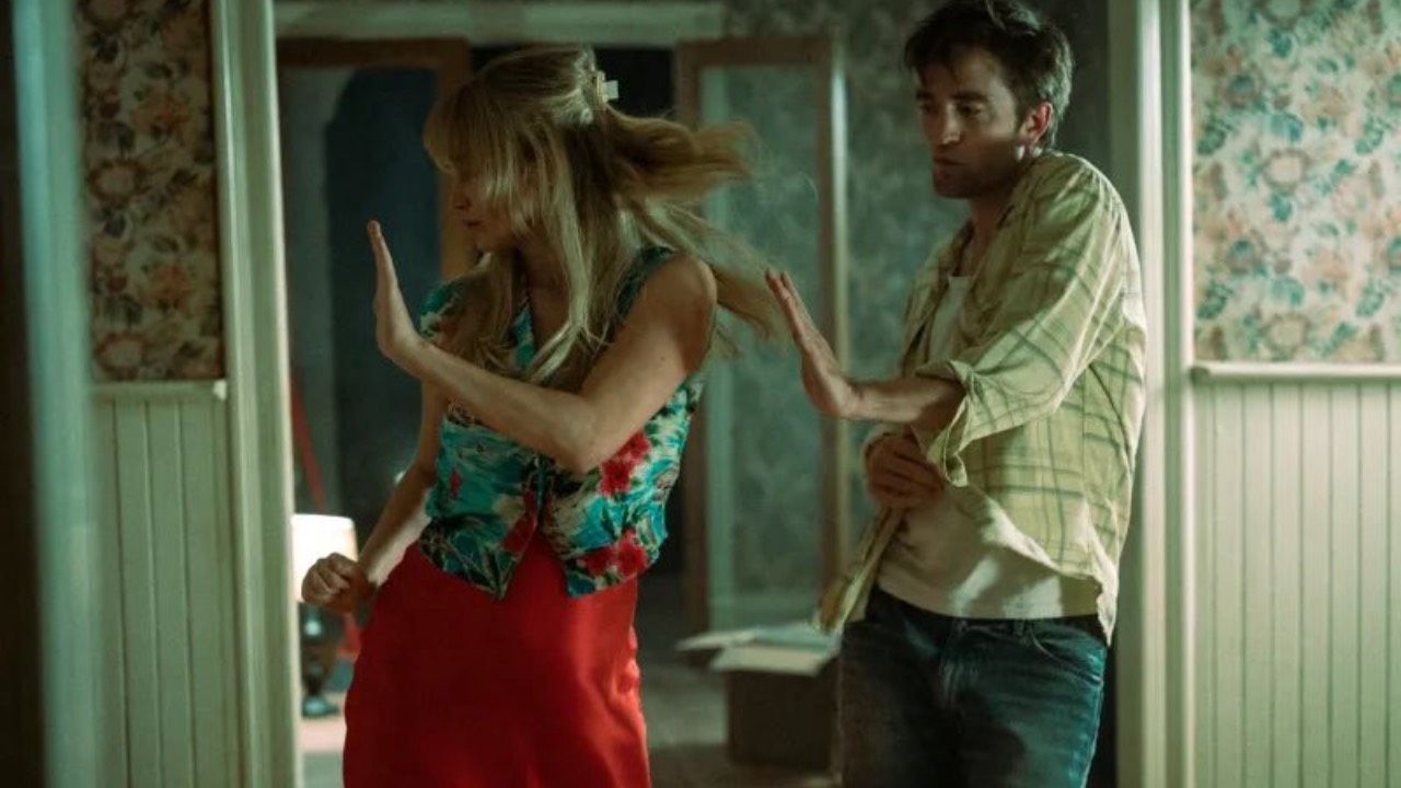 Jennifer Lawrence y Robert Pattinson en 'Die, My Love'