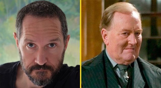 Bertie Carvel y Robert Hardy