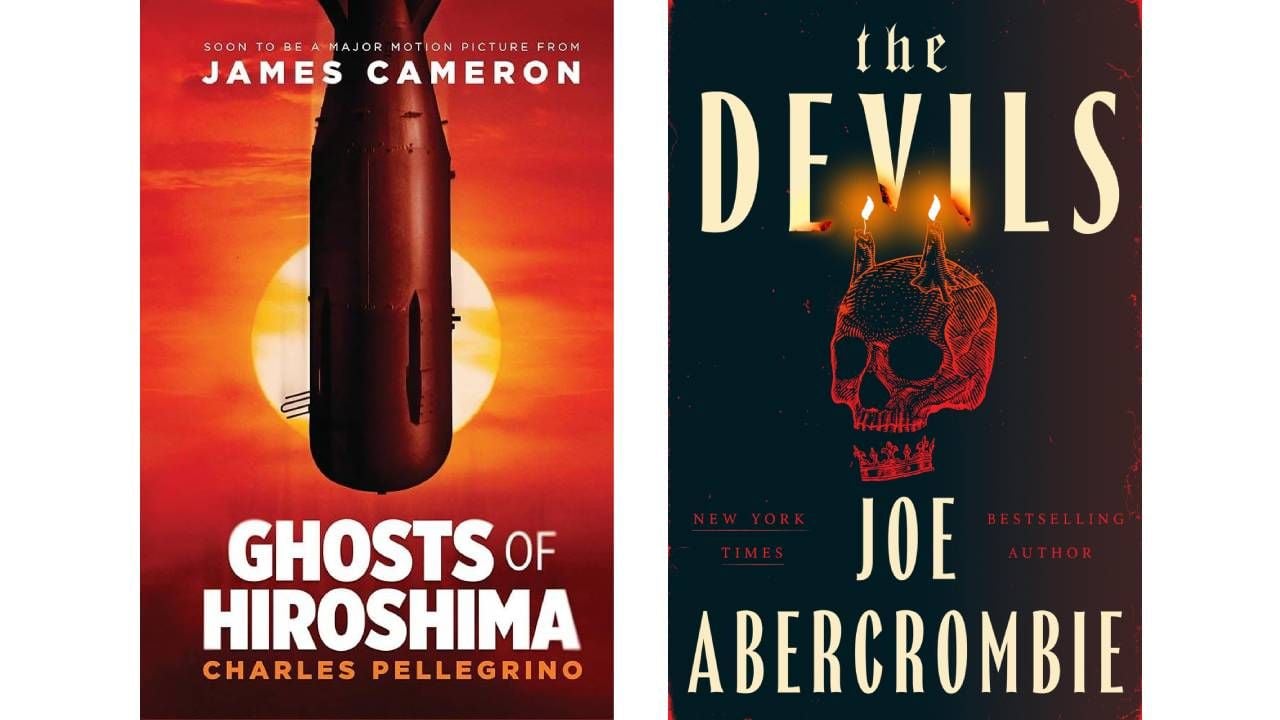 Portada de 'Ghosts of Hiroshima' y 'Los demonios'