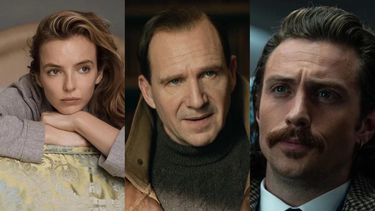 Jodie Comer, Ralph Fiennes y Aaron Taylor-Johnson
