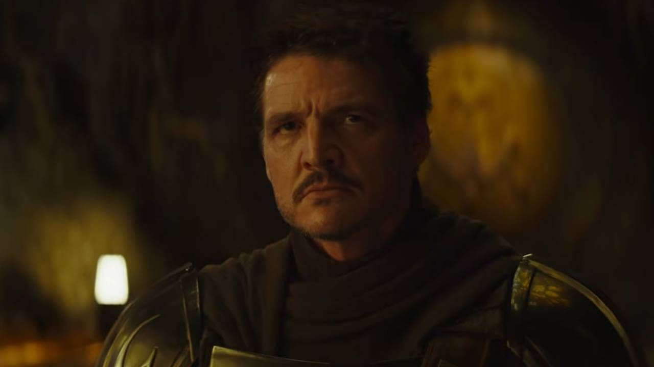 Pedro Pascal como Din Djarin en 'The Mandalorian and Grogu'