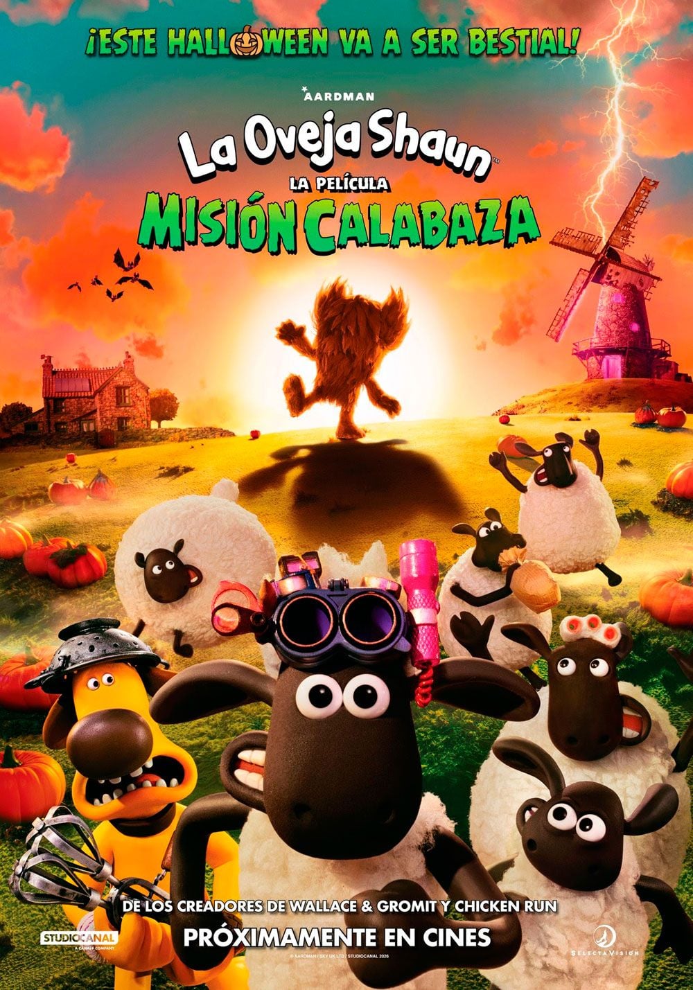 La oveja Shaun: Misión calabaza
