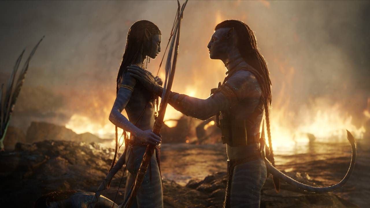 Neytiri y Jake Sully en 'Avatar: Fuego y ceniza'