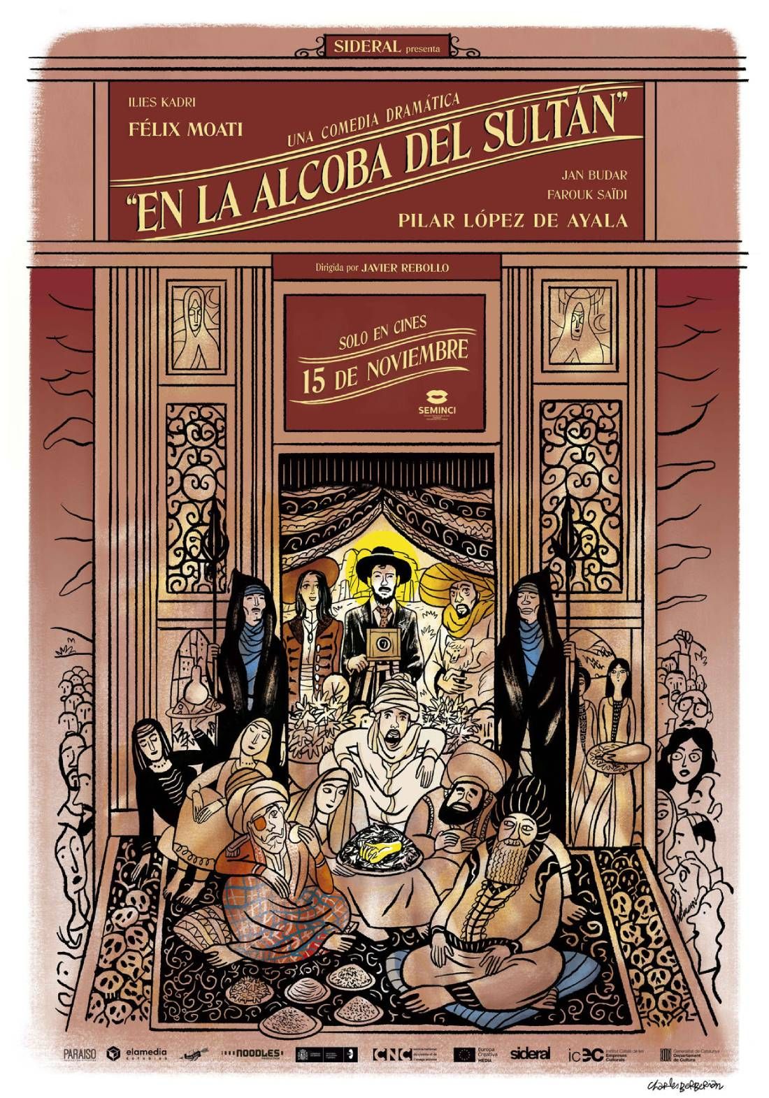 En la alcoba del sultán - Película 2024