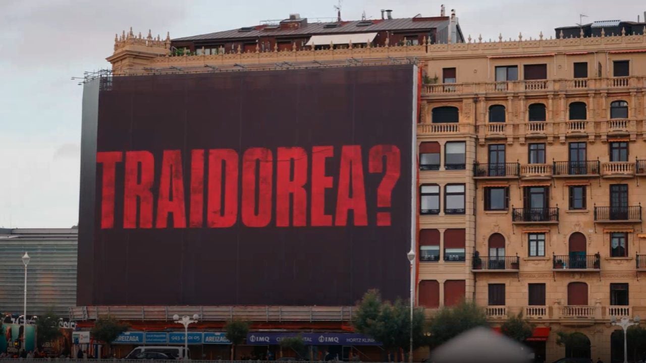 "TRAIDOREA?": se desvela el significado del enigmático mensaje que ha adornado las calles de San Sebastián en los últimos días