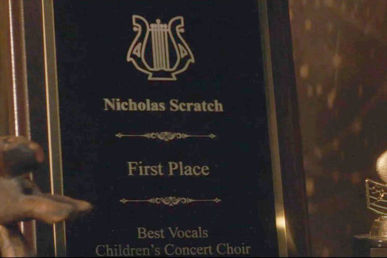 El diploma de Nicholas Scratch