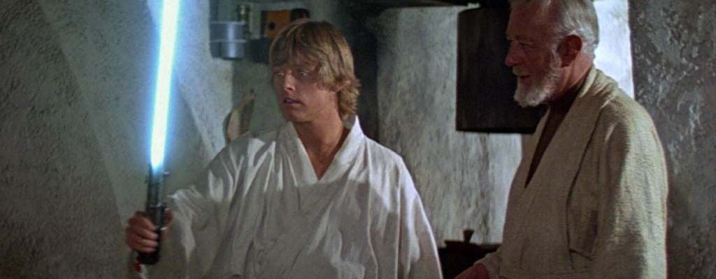 Cuando rodaban 'Star Wars' no tenían ni un duro. Por eso los sables láser se crearon a partir de un objeto de lo más inesperado