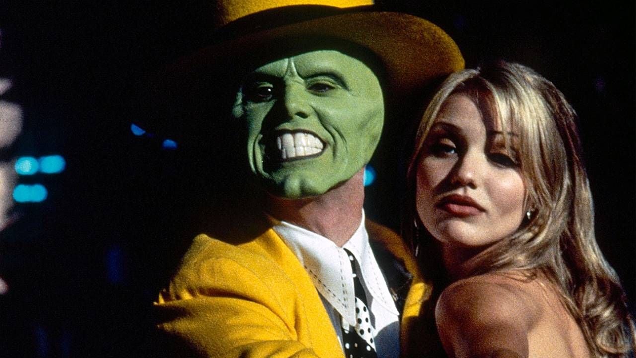 Jim Carrey y Cameron Diaz en 'La máscara'