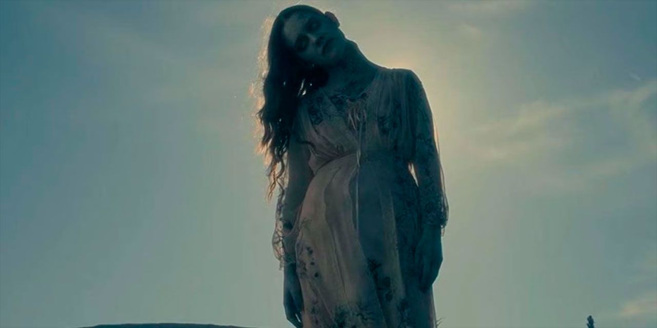 La señora del cuello torcido.