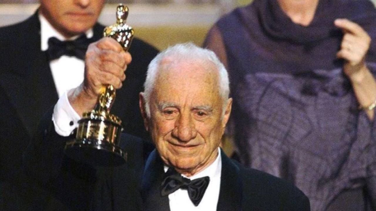 Alia Kazan con su Oscar honorífico