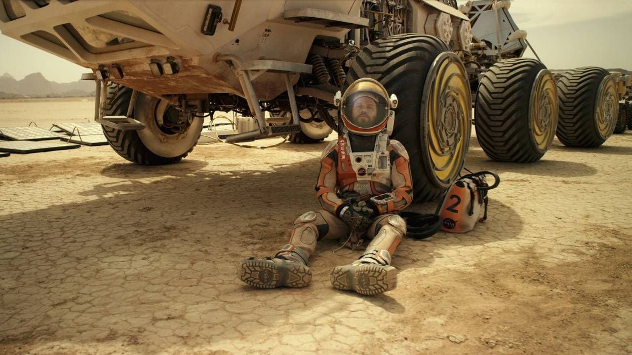 Matt Damon como mark Watney en 'The Martian'