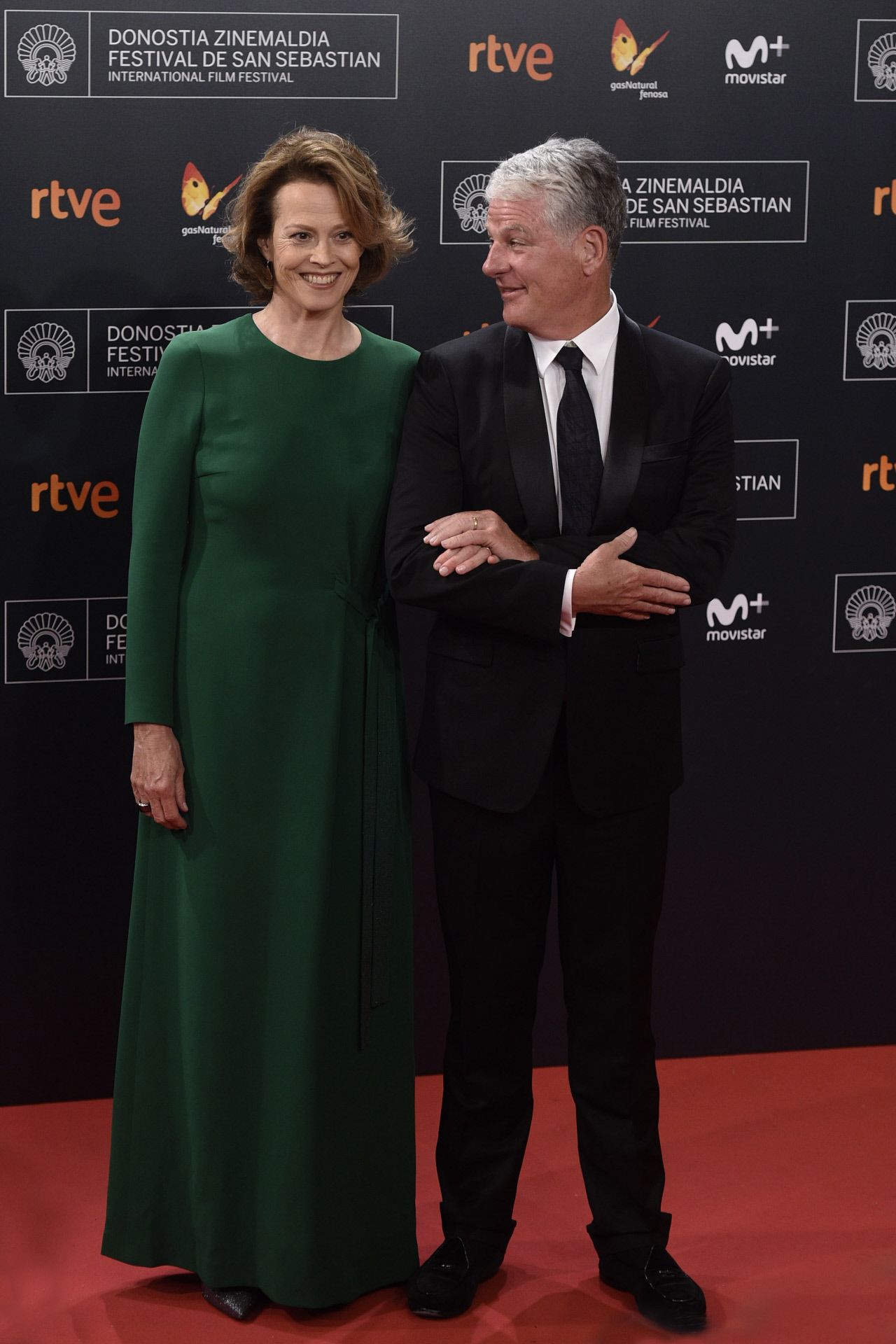 Sigourney Weaver y Jim Simpson