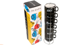 Juego de tazas de café Friends con soporte - 6 tazas originales de por