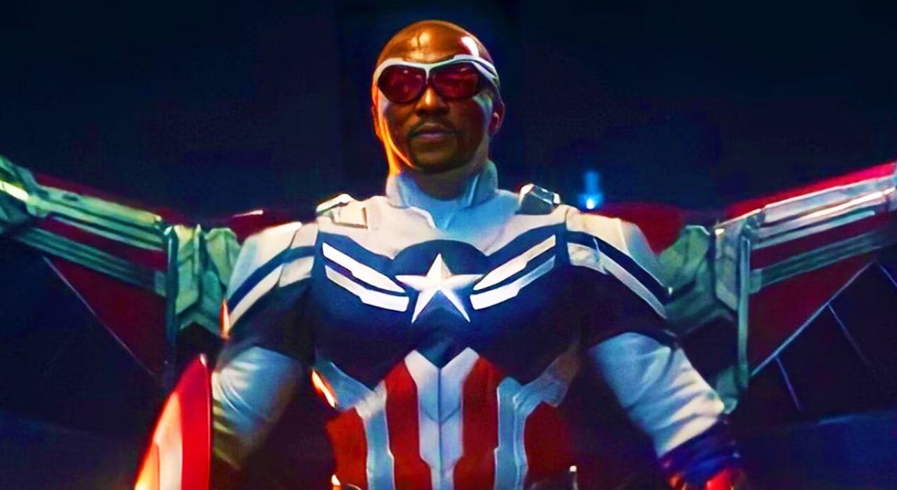 Anthony Mackie como Sam Wilson en la serie 'Falcon y el Soldado de Invierno'