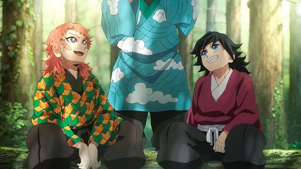 Sabito y Giyu de jóvenes