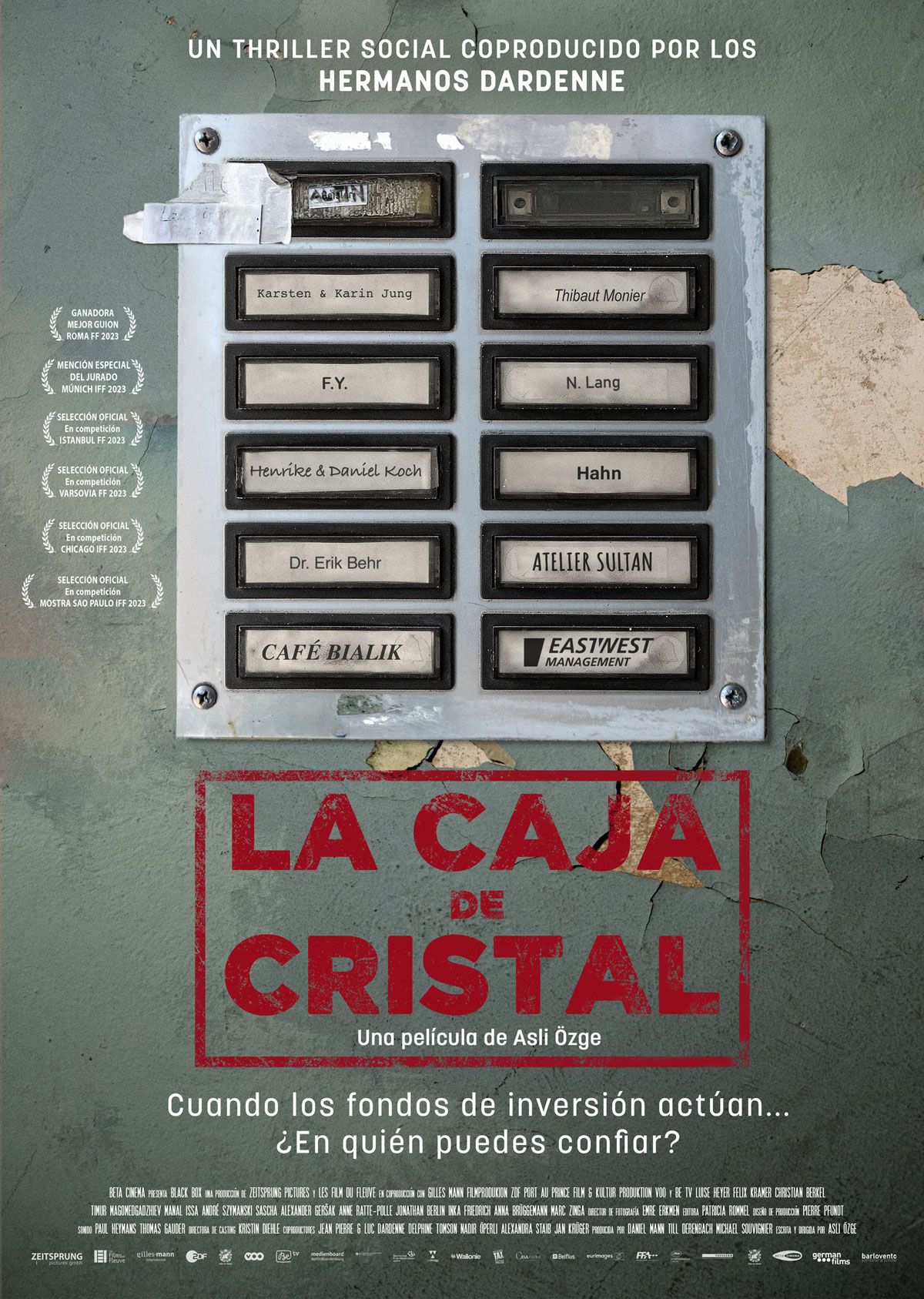 La caja de cristal - Película 2023