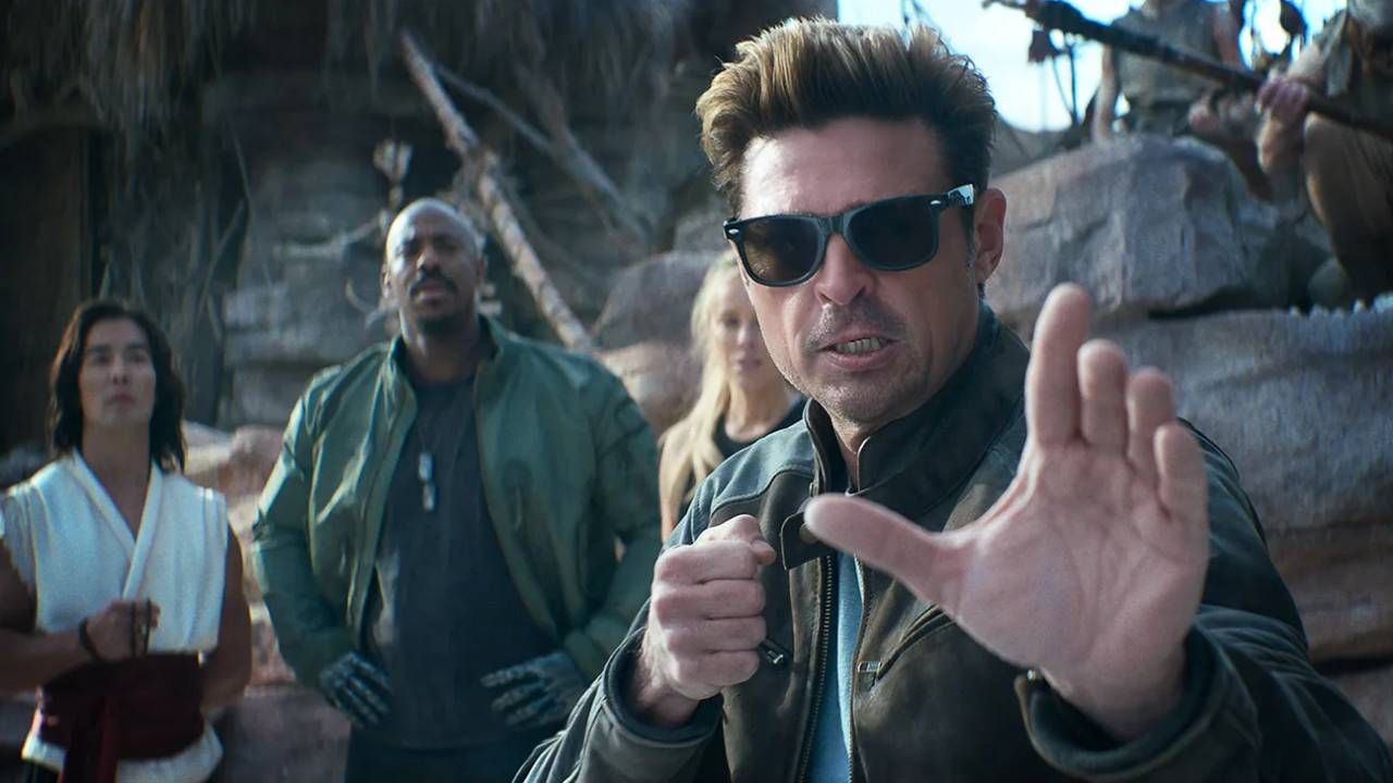 Karl Urban como Johnny Cage en 'Mortal Kombat II'