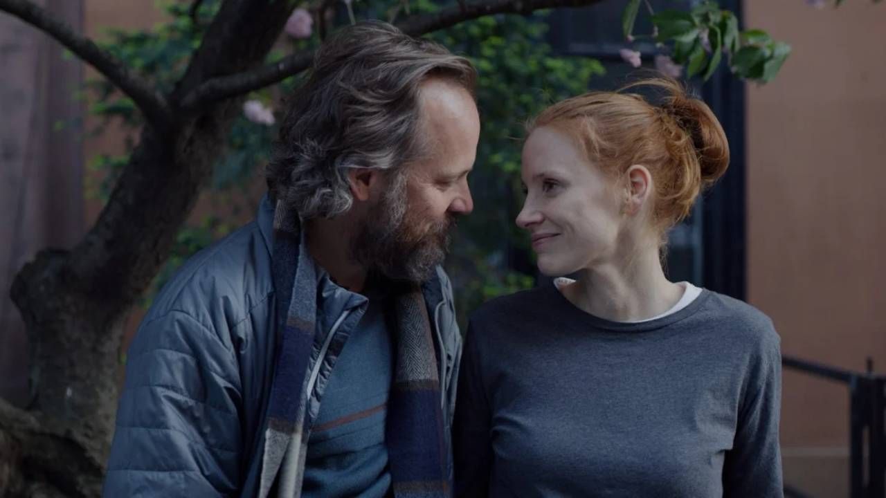 Peter Sarsgaard y Jessica Chastain en 'Memory'